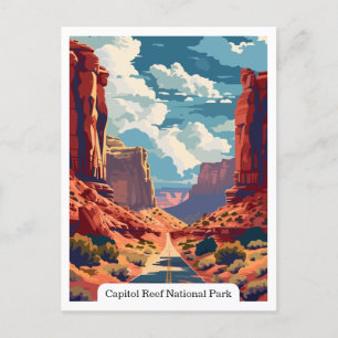 Capitol Reef National Park, Utah USA Postcard