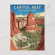 Capitol Reef National Park Vintage