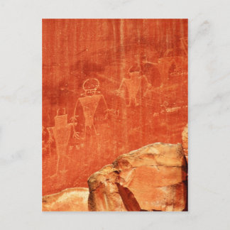 Capitol Reef Petroglyphs Postcard