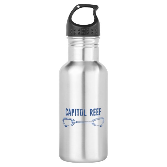 Capitol Reef Rock Climbing Quickdraw 532 Ml Water Bottle (Front)