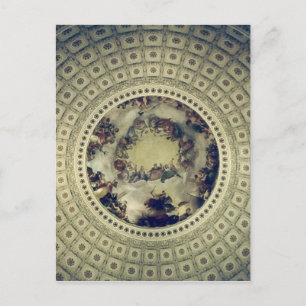 capitol rotunda up postcard