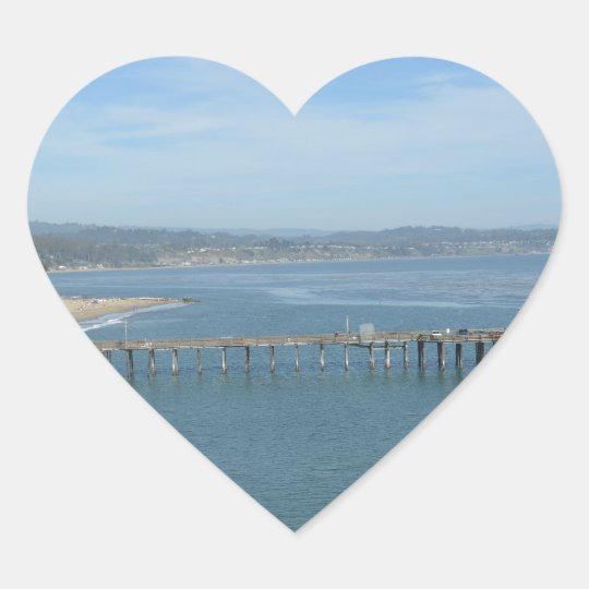 Capitola CA Heart Sticker