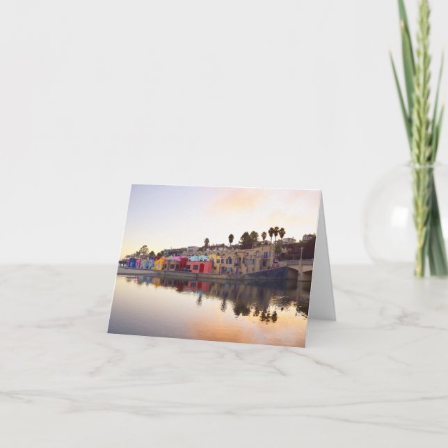 Capitola California blank card (Front)
