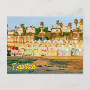 Capitola Carlifornia Sunrise   Film Photography Postcard