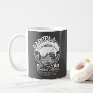 CAPITOLA SANTA CRUZ CALIFORNIA - CAPITOLA WHARF COFFEE MUG