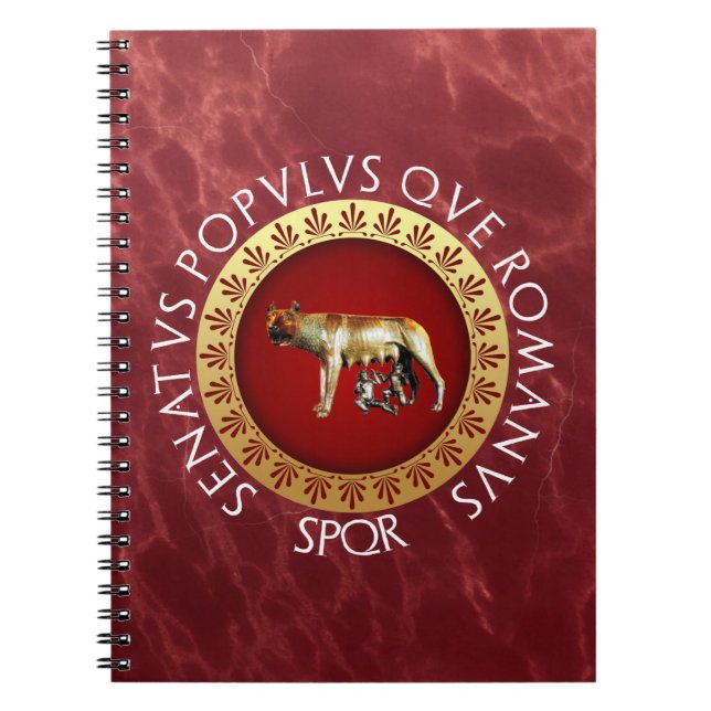 Capitoline Wolf Notebook (Front)