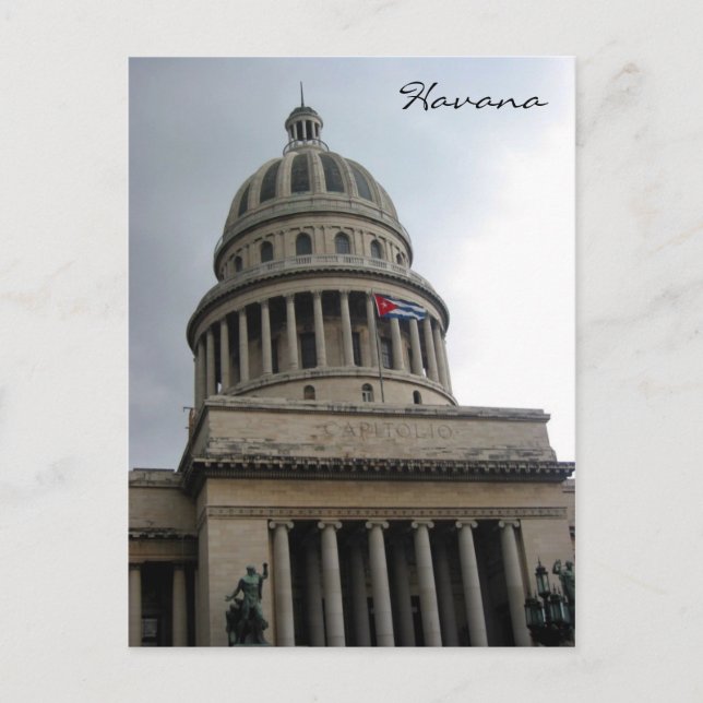 capitolio front columns postcard (Front)
