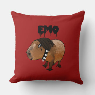 Capivara Emo Cushion