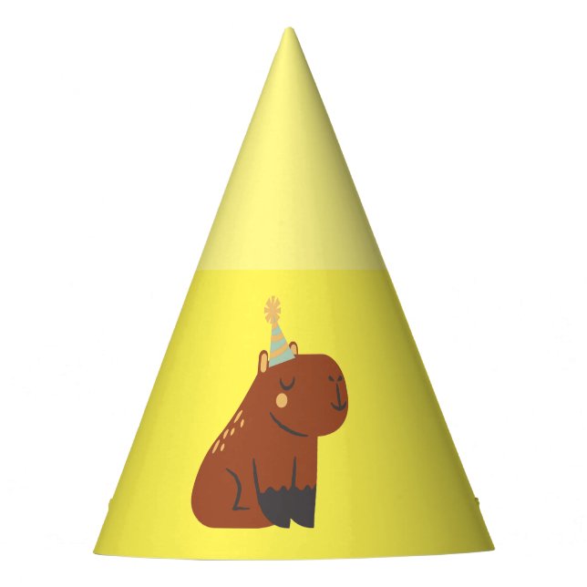 Capivara Party Hat (Front)