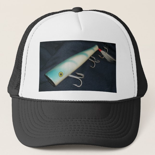 Cap'n Bill Popper Vintage Lure Hat (Front)