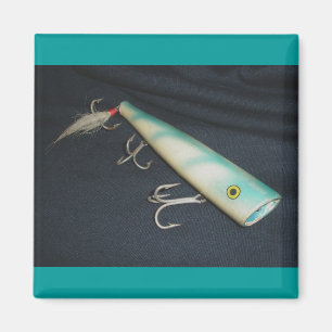 Cap'n Bill Popper Vintage Lure Magnet