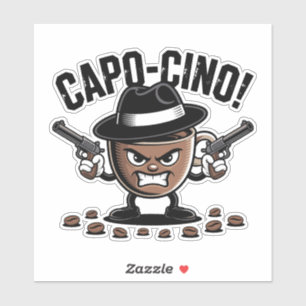 Capo-cino! Dual-Pistol Coffee Gangster