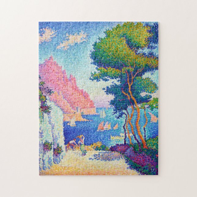 Capo di Noli, Signac Jigsaw Puzzle (Vertical)