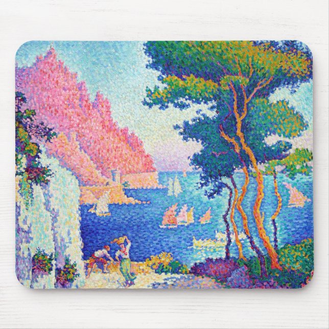 Capo di Noli, Signac Mouse Mat (Front)