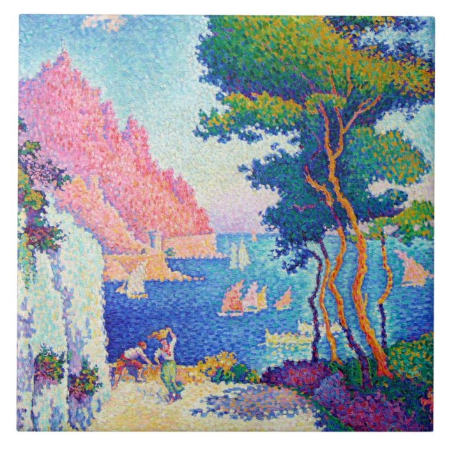 Capo di Noli, Signac Tile (Front)