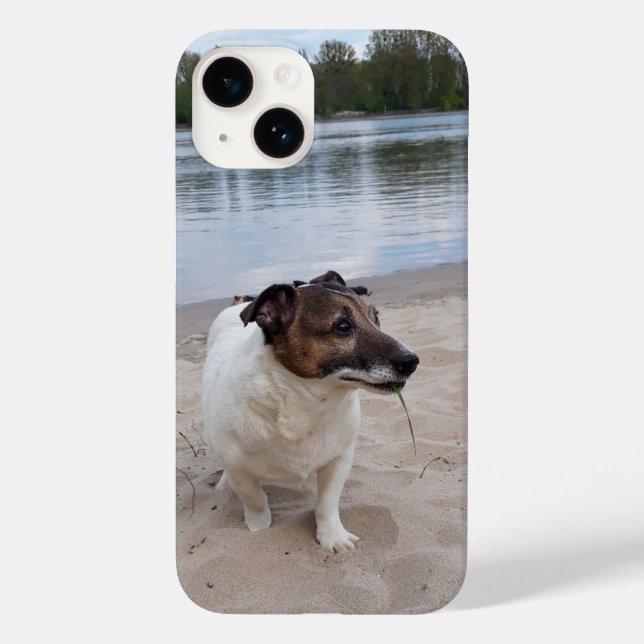 Capo von Oppenheim, Jack Russell Terrier Dog Case-Mate iPhone Case (Back)