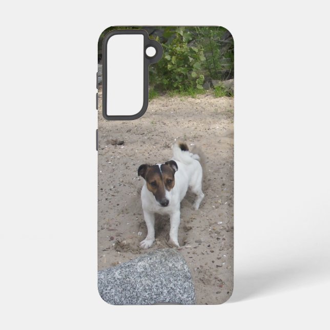 Capo von Oppenheim Jack Russell Terrier, Dog Samsung Galaxy S21 Case (Back)