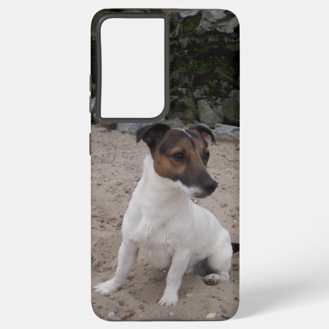 Capo von Oppenheim Jack Russell Terrier, Dog Samsung Galaxy S21 Ultra Case (Back)