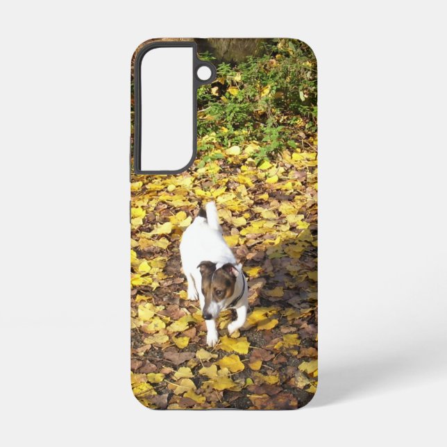 Capo von Oppenheim, Jack Russell Terrier Dog Samsung Galaxy S22 Case (Back)