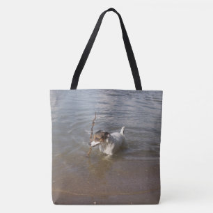 Capo von Oppenheim Jack Russell Terrier, Dog Tote Bag