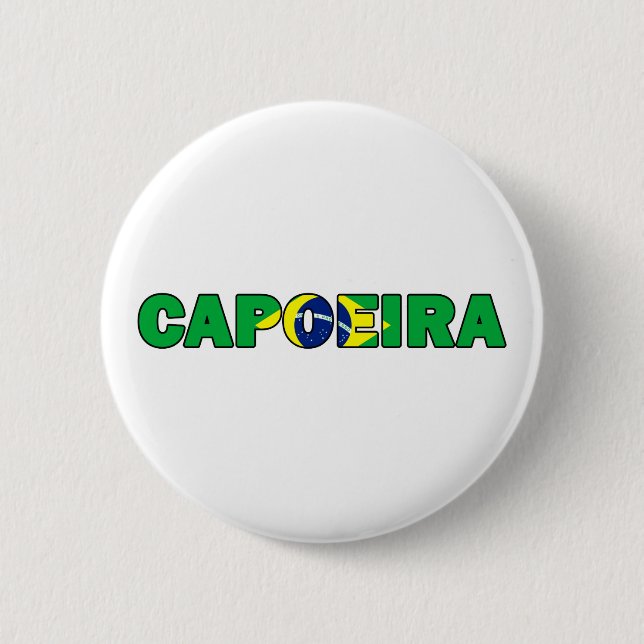 Capoeira 6 Cm Round Badge (Front)