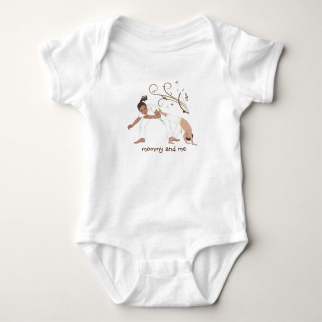 Capoeira baby bodysuit (Front)