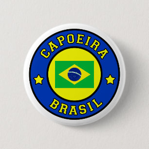 Capoeira Brasil 6 Cm Round Badge