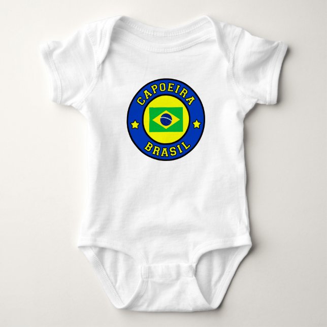 Capoeira Brasil Baby Bodysuit (Front)