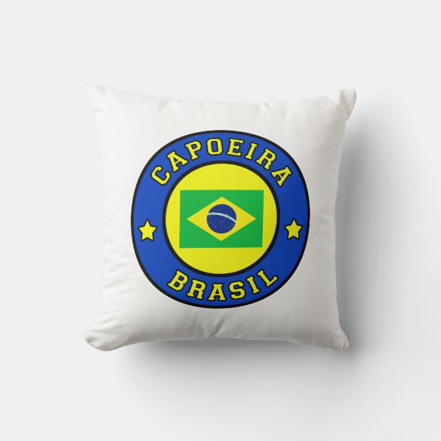 Capoeira Brasil Cushion (Front)