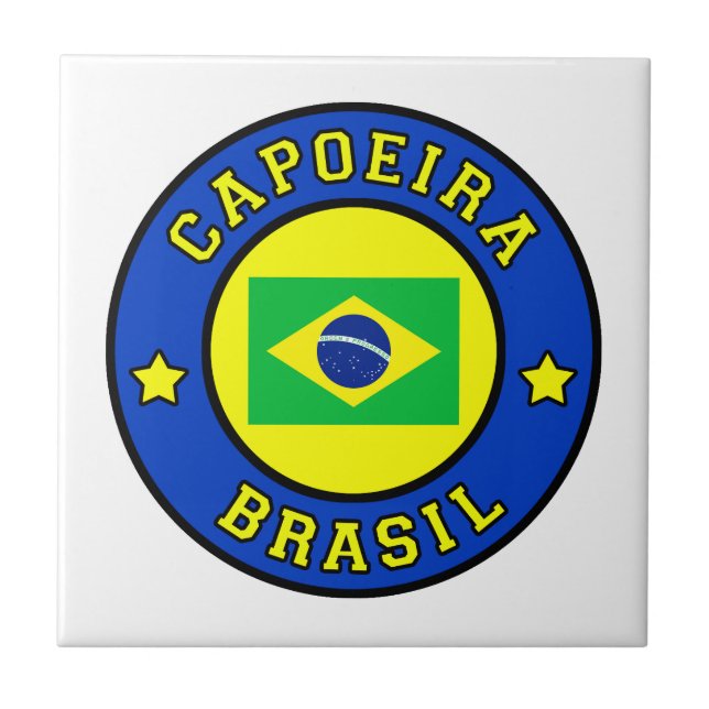 Capoeira Brasil Tile (Front)