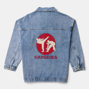 Capoeira Brazil Dancer Martial Training Athlete 1 Denim Jacket
