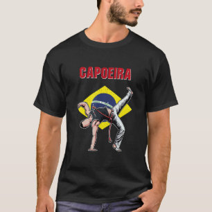 Capoeira Brazil dancer martial training athlete T-Shirt