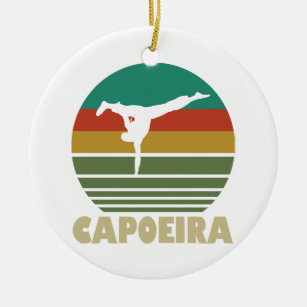 Capoeira Brazil Martial Arts Fighter - Dance Fight Ceramic Tree Decoration