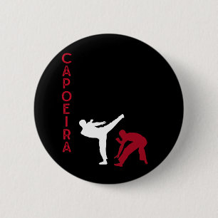 Capoeira Brazilian Martial Arts 6 Cm Round Badge