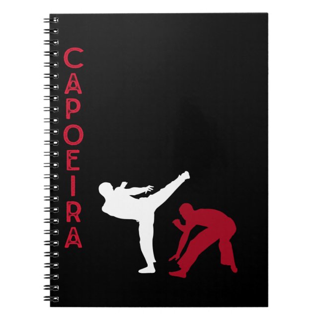 Capoeira Brazilian Martial Arts Notebook (Front)