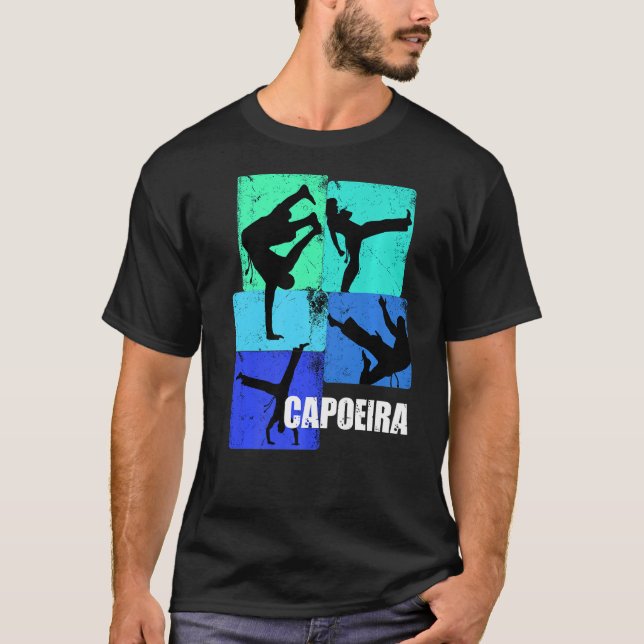 Capoeira Clothing for Capoeirista Gear Capoeira T-Shirt (Front)