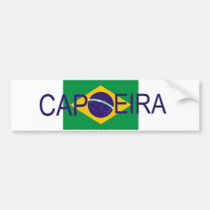 Capoeira flag bumper sticker