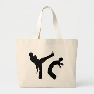 Capoeira Large Tote Bag
