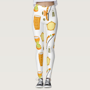 Capoeira legging! Instruments Leggings