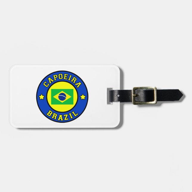 Capoeira Luggage Tag (Front Horizontal)