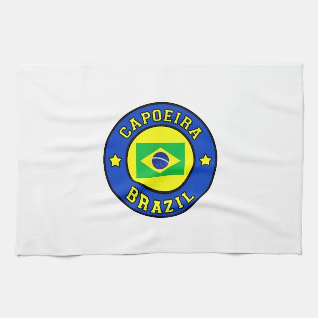 Capoeira Tea Towel (Horizontal)