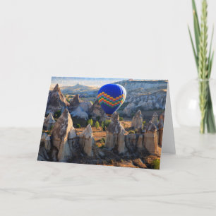Cappadocia, Goreme   Hot air Balloon Card