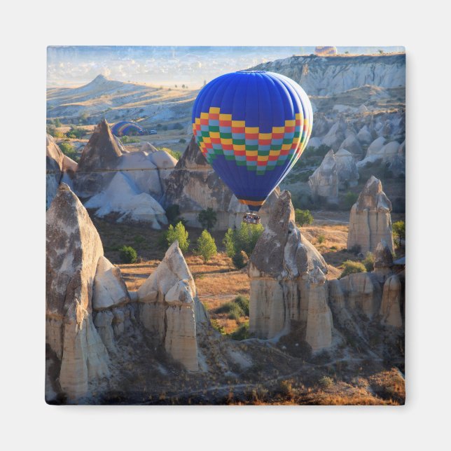 Cappadocia, Goreme | Hot air Balloon Magnet (Front)