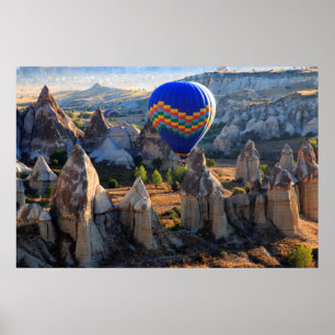 Cappadocia, Goreme   Hot Air Balloon Poster