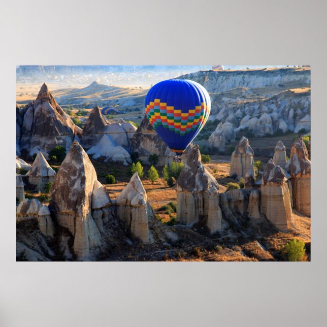 Cappadocia, Goreme | Hot Air Balloon Poster (Front)