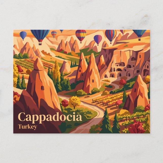 Cappadocia Turkey Postcard (Front)