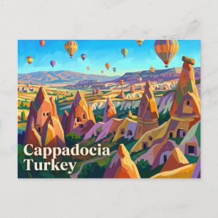 Cappadocia Turkey Postcard