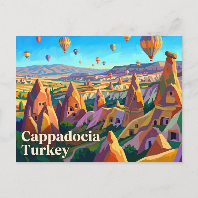 Cappadocia Turkey Postcard (Front)