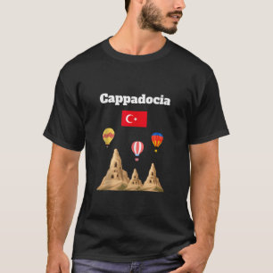 Cappadocia Turkish Souvenir Hot air balloon Turkey T-Shirt