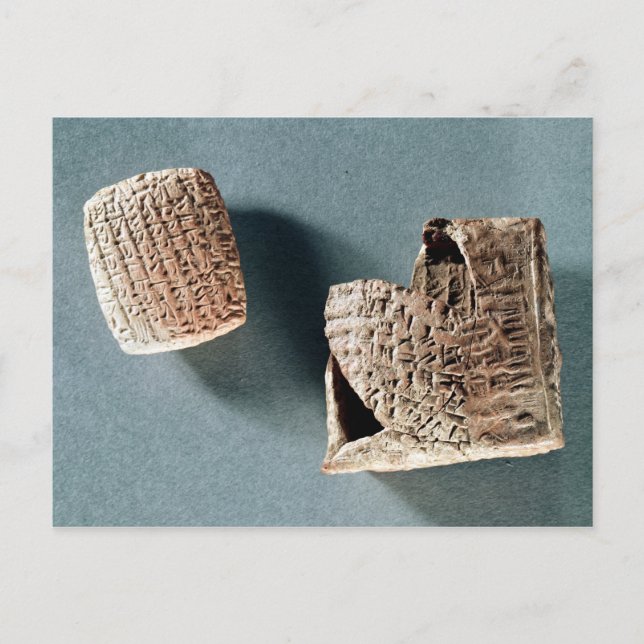 Cappadocian letter and envelope, from Turkey Postcard (Front)